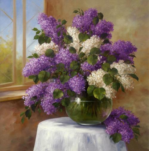 廠家批發(fā) 古典花卉題材 高清噴繪 酒店裝飾無(wú)框畫